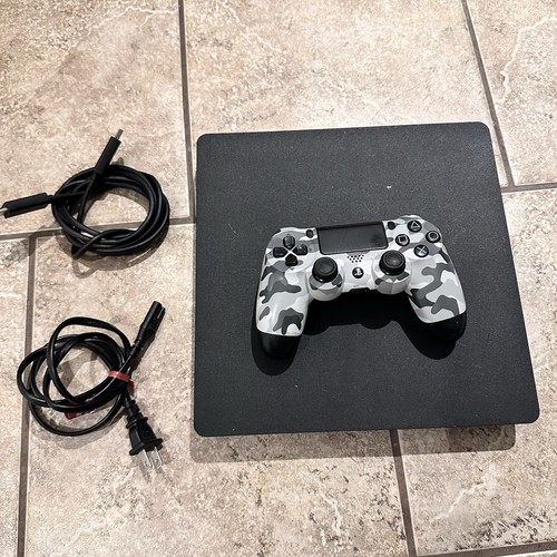 Sony playstation slim 500gb - playstation, 4